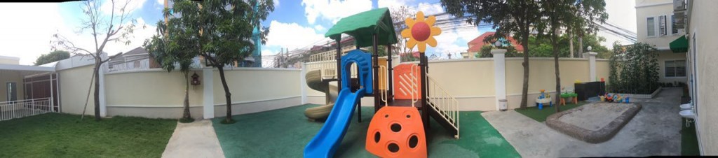 A conducive outdoor play area.